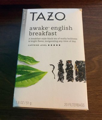 Tazo Regenerative Organic Awake English Breakfast Black Tea - 16ct : Target