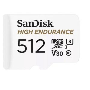 SanDisk 512GB High Endurance microSDXC Card with Adapter for Dash Cams ...