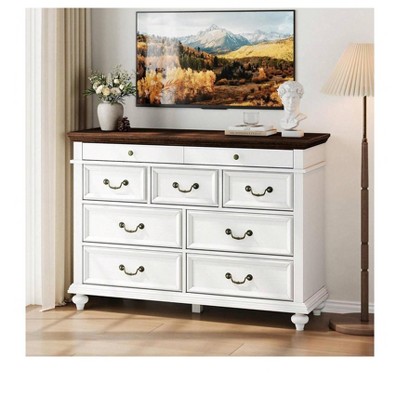 Kitchen Pantry Cabinet, Freestanding Tall Storage Cabinet Organizer with 4 Doors and Adjustable Shelves, Wooden Cupboard for Living Room, Dining Room