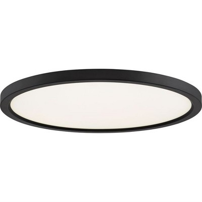 Brushed Nickel & Bronze 20" LED Indoor/Outdoor Flush Mount