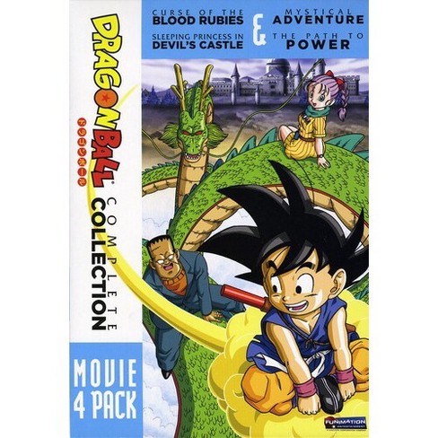 Dragon Ball 4 Movie Pack dvd Target