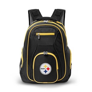 NFL Pittsburgh Steelers Colored Trim 19" Laptop Backpack - 1 of 1