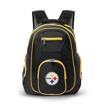 NFL Pittsburgh Steelers Colored Trim 19" Laptop Backpack