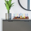 Rite Lite 12” Hand Painted  Sports Menorah - Brown/White - 3 of 4