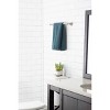 Exquisite 18" Centennial Series Towel Bar Brushed Nickel : Microfiber, Machine Washable, Non-Slip Backing - 4 of 4