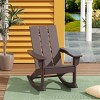 WestinTrends  Modern Adirondack Outdoor Rocking Chair - 2 of 4