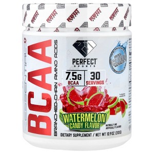 PERFECT SPORTS, BCAA Hyper Clear, 7.5G Vegan BCAAs 310G Intense Watermelon - 1 of 4