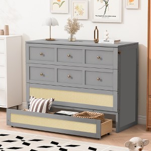 YOOCOZZ Full Size Murphy Bed with Large Drawers - 1 of 4