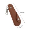Unique Bargains Faux Leather Keychain Shoe Horn 1 Pc - 4 of 4