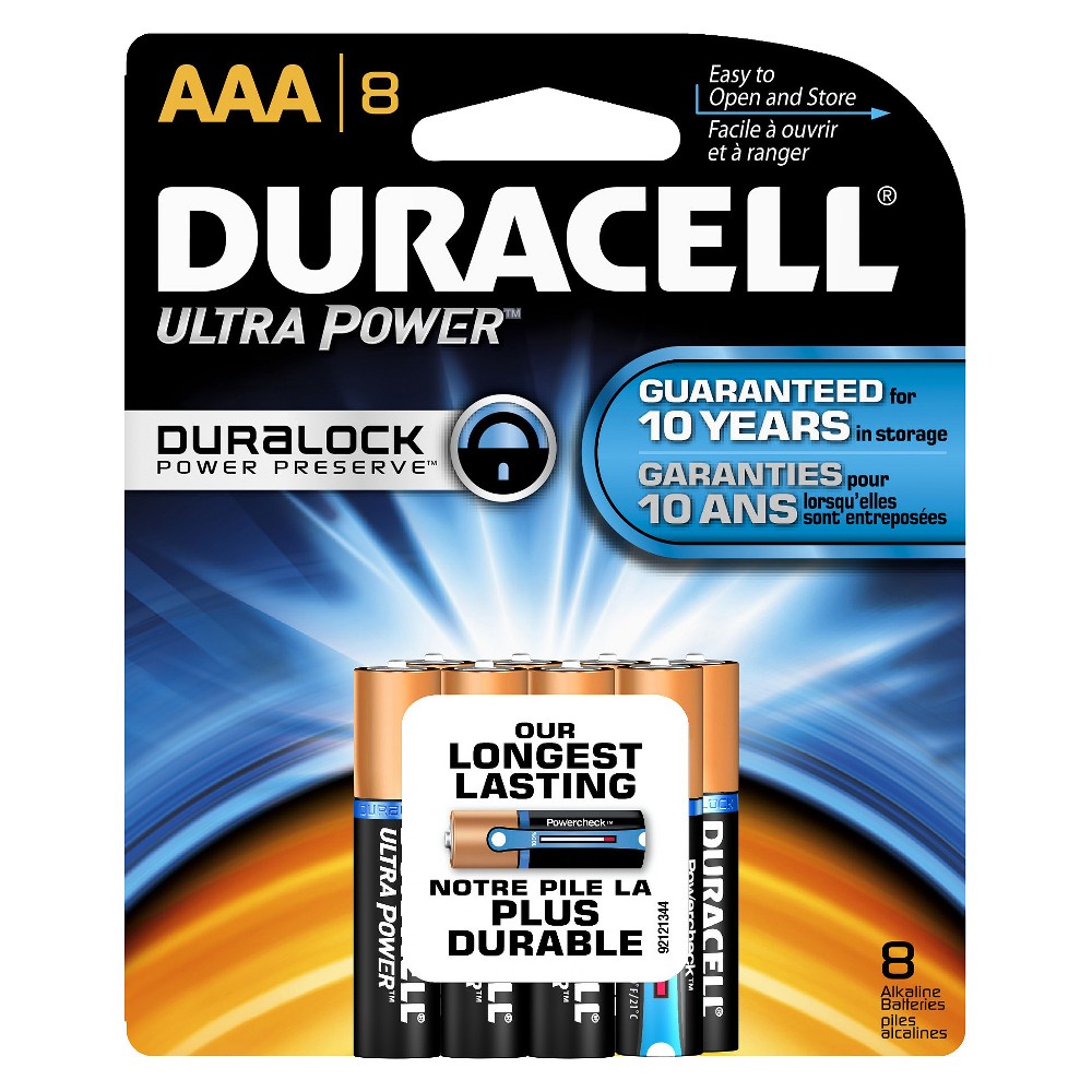 UPC 041333611013 product image for Ultra AAA 8pk, Household Batteries | upcitemdb.com