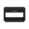Meridian Furniture,Avery Wood Veneer Nightstand - 4 of 4