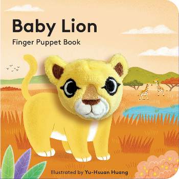 Baby Lion: Finger Puppet Book - (Hardcover)