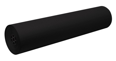 Black 36" x 500' Heavyweight Art Paper Roll