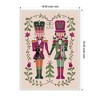 Kate & Laurel All Things Decor Sylvie Beaded Nutcrackers Framed Canvas by Rachel Lee - 2 of 4
