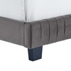 Modway Celine Channel Tufted Performance Velvet Full Bed - 3 of 4