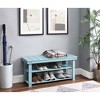 Oxford Utility Mudroom Bench with Shelves - Breighton Home - image 2 of 4