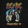 Women's ACDC World Tour '79 Cap Sleeve Baby Rib Crop Top - 3 of 4