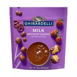 Ghirardelli Milk Chocolate Melting Wafers - 10oz