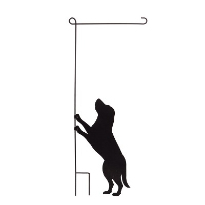 Evergreen Flag Dog Garden Flag Stand