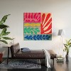 Garima Dhawan cutouts 40 Wood Wall Mural - society6 - 2 of 2