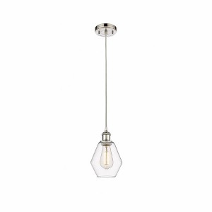 Cindyrella - 1 Light Cord Hung Mini Pendant In Industrial Style-10 Inches Tall and 6 Inches Wide - 1 of 1