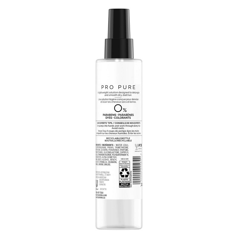 Tresemme Pro Pure Detangle &#38; Smooth Leave-In Conditioner Spray - 6.1 fl oz, 4 of 12