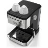 Black+Decker Semi-Automatic 15 Bar Espresso and Cappuccino Maker, Versatile with Ability to use Grounds or ESE Pods to Make Your Perfect Cup of Coffee - 4 of 4