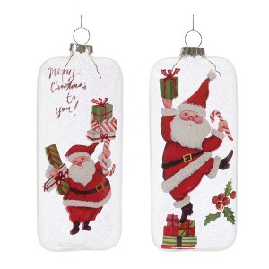 Whimsical Santa Ornament (Set of 12) - 1 of 3