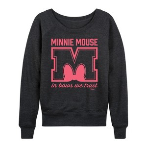 Women's - Disney - Minnie Mouse Lightweight French Terry Slouchy - 1 of 4