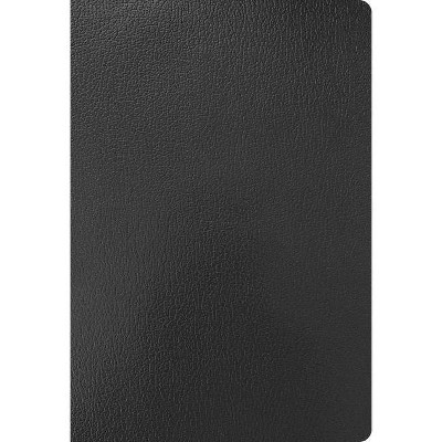 KJV Super Giant Print Reference Bible, Black Imitation Leather - Large Print by  Holman Bible Publishers (Leather Bound)