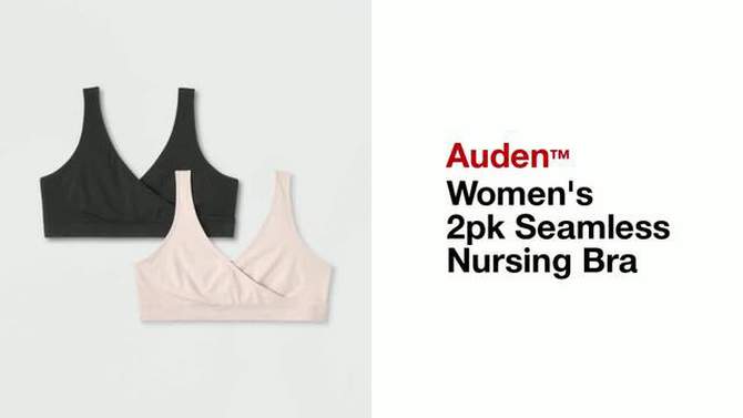 Women's 2pk Seamless Nursing Bra - Auden™, 2 of 5, play video