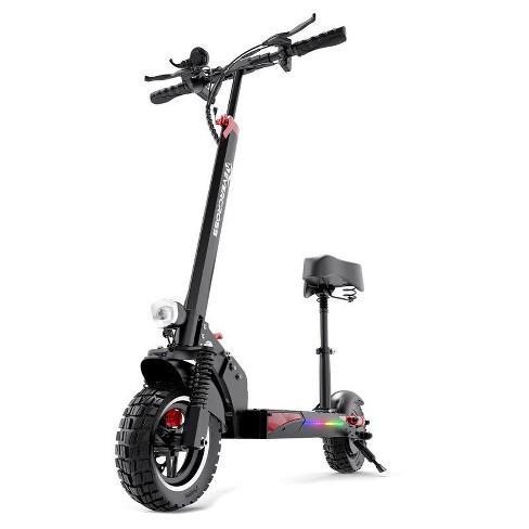 EVERCROSS HB24 PRO Electric Scooter: 800W, 28 MPH, 25 Miles Range, 10''  Solid Tires, Seat & Dual Braking