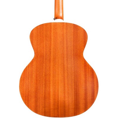Natural Mahogany Jumbo Acoustic-Electric Guitar with Spruce Top
