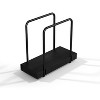 Enlea Modern Farmhouse Napkin Holder, Standing Vintage Napkin Holder for Tables, Steel And Wooden Base Kitchen & Dining Room Decor - 2 of 2