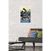 Trends International Justice League vs. Godzilla vs. Kong - Batmech Framed Wall Poster Prints - 2 of 4