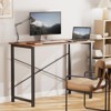 JIONJOY 32" Small Computer Desk - X-Shaped Reinforced Home Office Writing Table, Modern Simple Style - 3 of 4