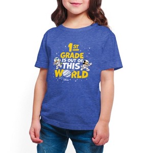 Boys' - Disney - 1st Grade Out Of This World Short Sleeve Graphic T-Shirt - 1 of 4