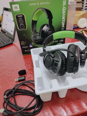 Buy JBL Quantum 360X Wireless Gaming Headset - Black & Green
