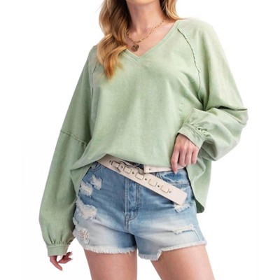 Women's Wild Terry Top - Easel