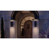 Urban Ambiance Luxury Minimalist Outdoor Wall Light,  18"H x 6"W,  Midnight Black Finish, UHP1113 - 2 of 4