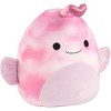 Squishmallows 10-Inch Sy The Pink Angler Fish - Official Jazwares Plush- Collectible Soft & Squishy Stuffed Animal Toy- Gift for Kids, Girls & Boys - 2 of 4