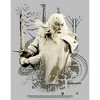 Men's The Lord of the Rings Fellowship of the Ring Gandalf Ready for Battle T-Shirt - 2 of 4
