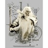 Men's The Lord of the Rings Fellowship of the Ring Gandalf Ready for Battle T-Shirt - image 2 of 4