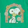 Boys' - Peanuts - Retro Flower Rainbow Short Sleeve Graphic T-Shirt - 2 of 4