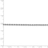 Black Bow Jewelry 2.25mm, 14k White Gold, Diamond Cut Solid Rope Chain Anklet, 9 Inch - 4 of 4