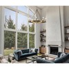 Urban Ambiance Luxury Modern Farmhouse Indoor Chandelier,  27''H x 38"W x 38''D,  Aged Bronze Finish, UHP4480 - 2 of 4