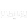 Darcy Collection 4-Bulb Glass Vanity Light - Dimmable, Damp Rated, 28" Wide - 4 of 4