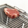 Foldable Portable Charcoal BBQ Grill, Compact Outdoor Barbecue Set for Picnic, Camping, Patio, Backyard, and Travel Cooking - 4 of 4