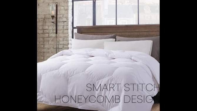 Honeycomb Down Alternative Comforter - St. James Home, 2 of 6, play video