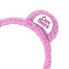 Care Bears Adult Plush Costume Cosplay Headband with Ears, Belly Badges - 3 of 4